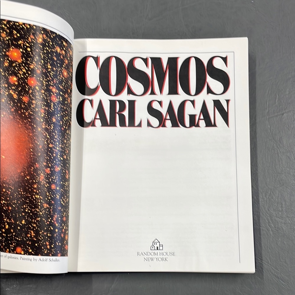 Cosmos by Carl Sagan Book